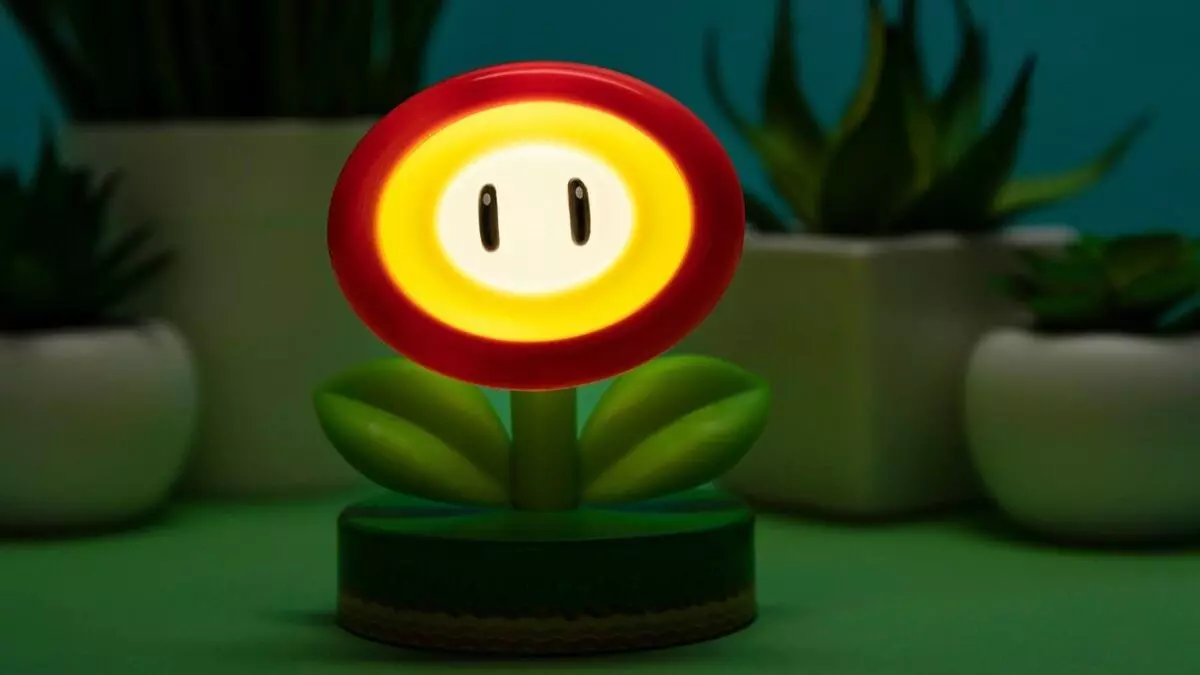 Super Mario Bros Fire Flower - A Magia do Reino dos Cogumelos