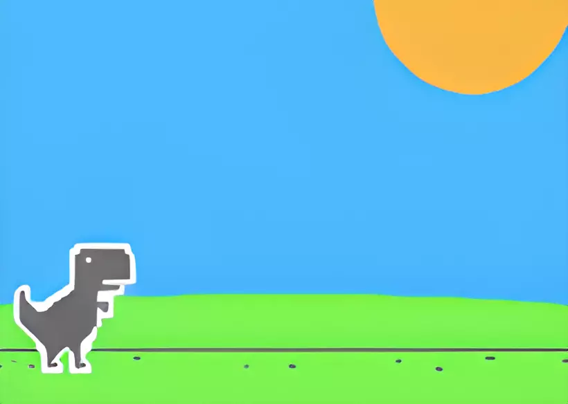 Running Mario - T-Rex Chrome Offline Game