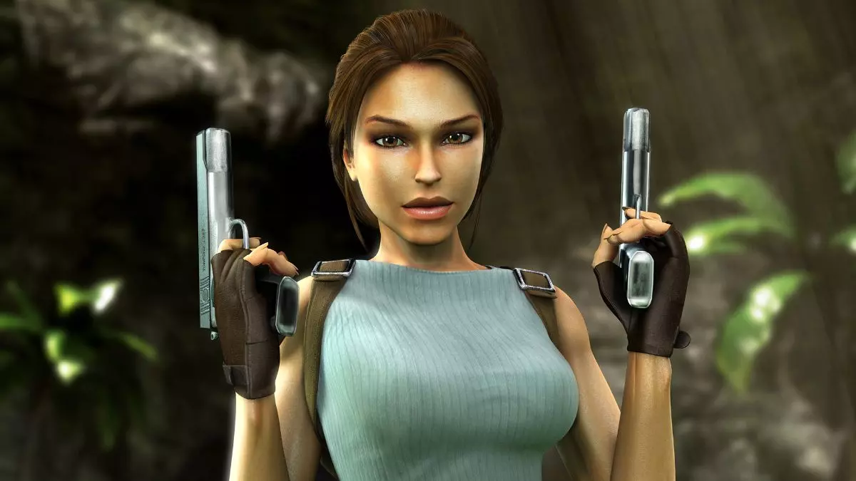 Tomb Raider Dual Pistols - Elegância Mortal de Lara Croft